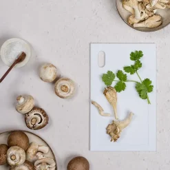 Kitchen Things skjærebrett 26x16 cm hvit