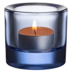 Kivi lyslykt 6 cm aqua