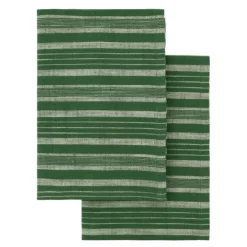 Kjøkkenhåndkle 70x50 cm 2 stk grønn