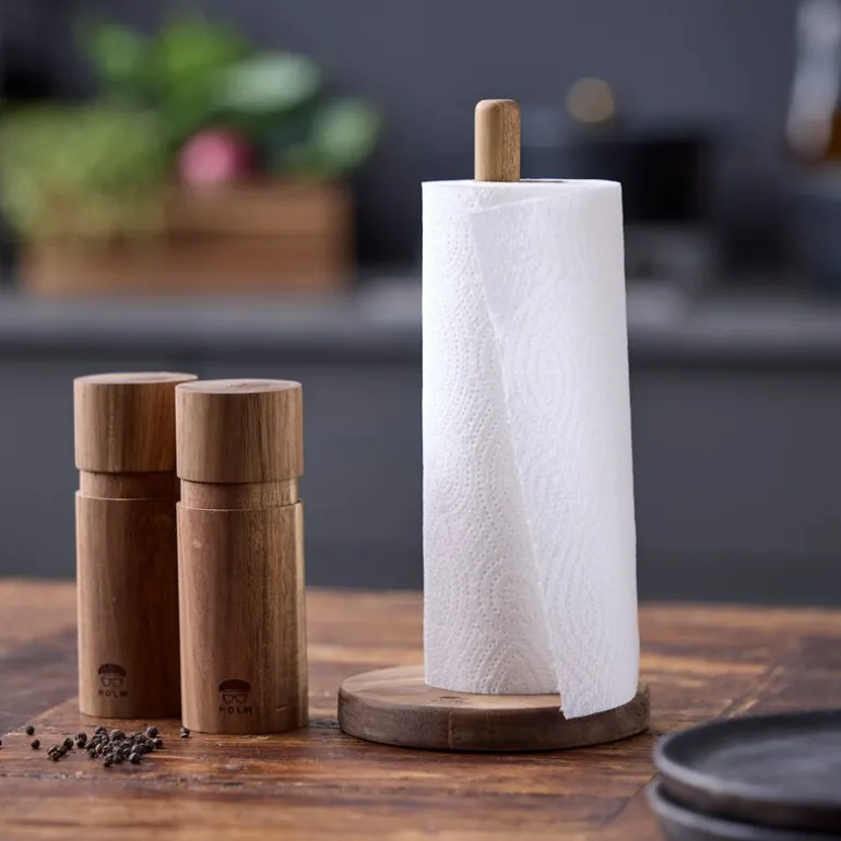 Kjøkkenrullholder 28 cm akasietre