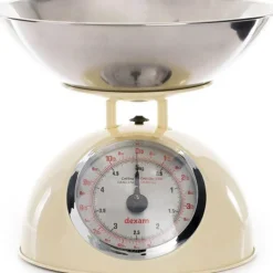 Kjøkkenvekt 2L krem