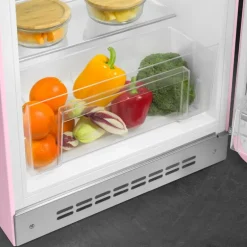 Kjøleskap FAB10R høyrehengt rosa