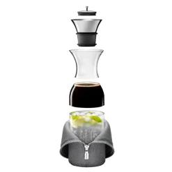 Kjøleskapskaraffel 1L dark grey