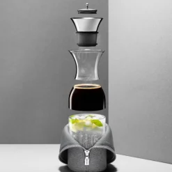 Kjøleskapskaraffel 1L svart