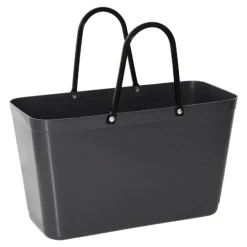 Klassisk veske stor 15L mørk grå