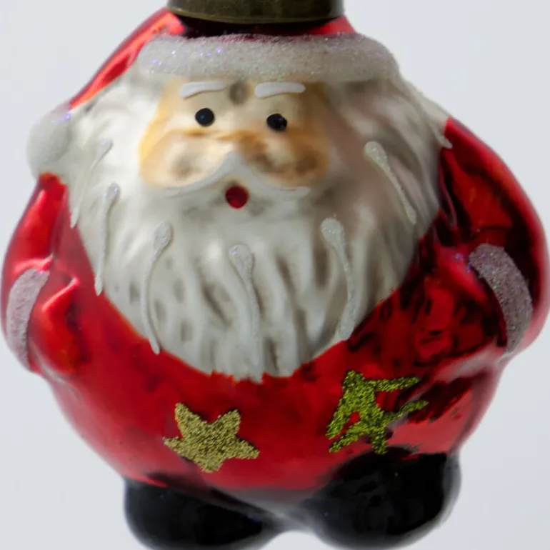 Klaw juletrepynt 4 stk rød