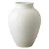 Knabstrup vase 27 cm hvit