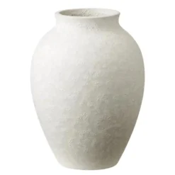 Knabstrup vase 12,5 cm hvit