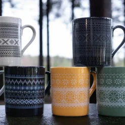 Knit krus 35 cl svart