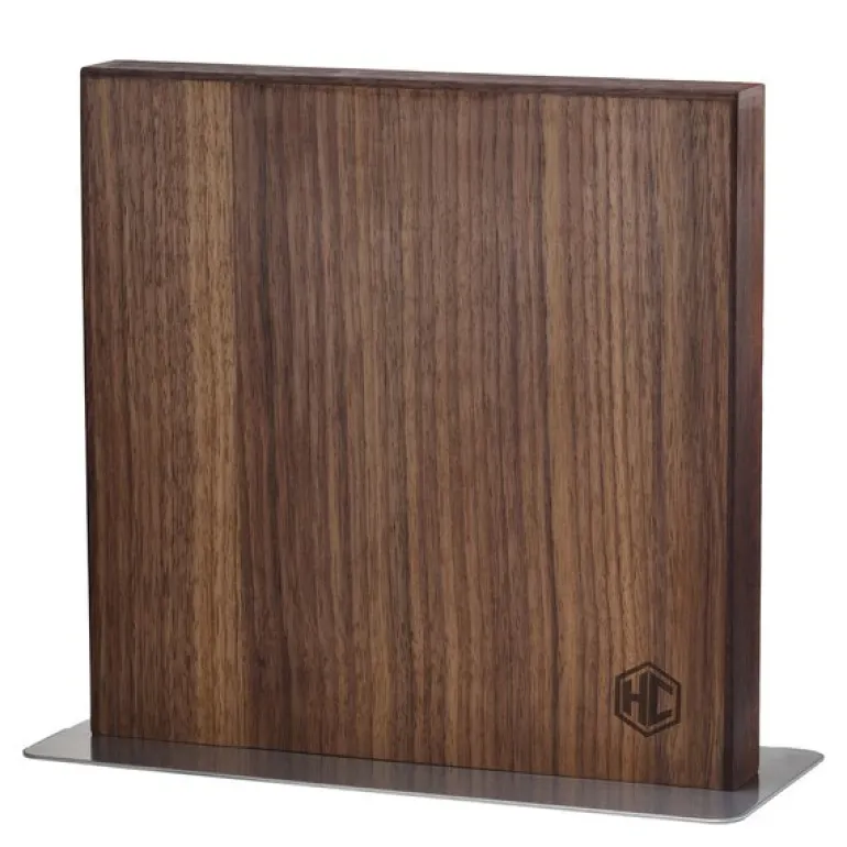 Knivblokk 23 cm valnøtt