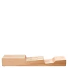 Knivblokk liggende 42x10x5,5 cm tre