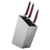 Knivblokk skrå grå