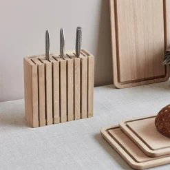 Knivblokk 24x22x8,5 cm