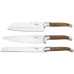 Knivsett 3 deler oliventre