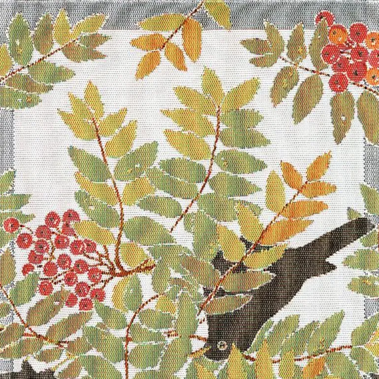 Koltrast løper 35x120 cm