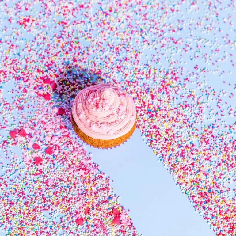 Konditorfarge 20 g lys rosa