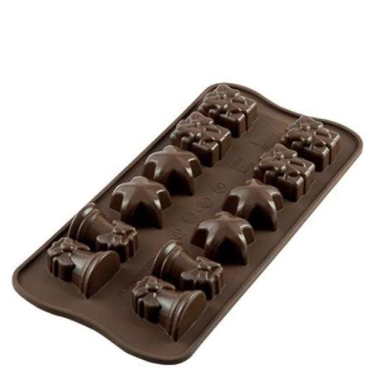 Konfektform silikon jul