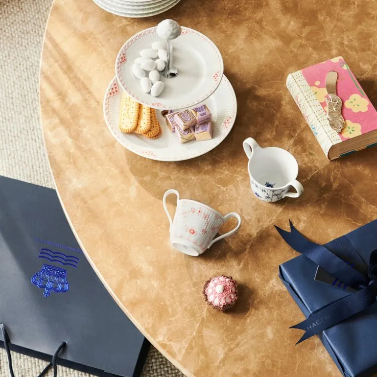 Korall Riflet Blonde etasjefat 2 etasjer