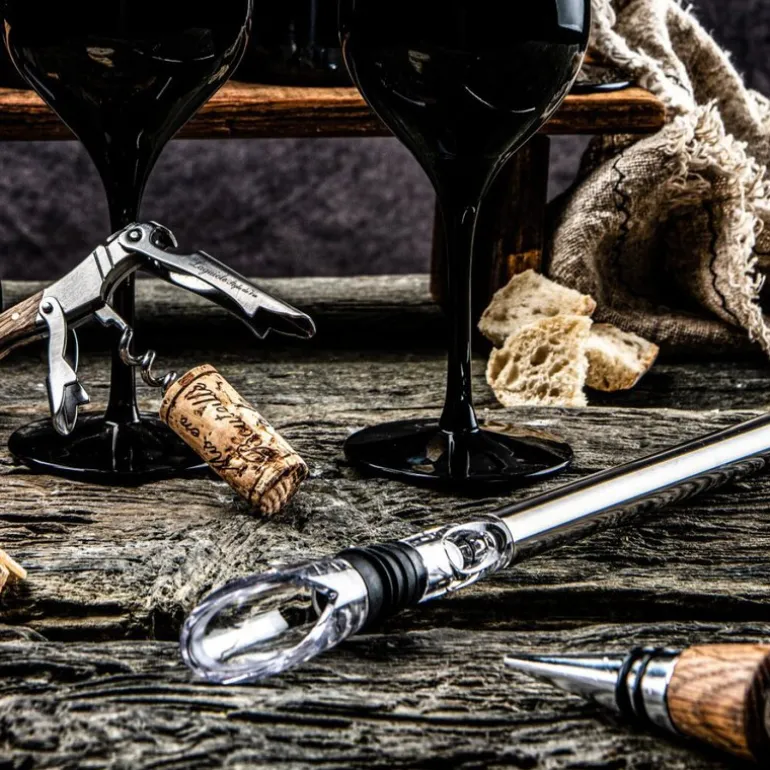 Korketrekker set oak