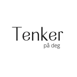 Kort 8x8 cm Tenker på deg