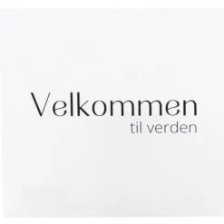 Kort 8x8 cm velkommen til verden