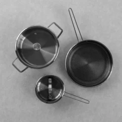 KROMA.1 Teddy, Pixel, Modell MB grytesett 3 delar 1,6/4L 28 cm stål