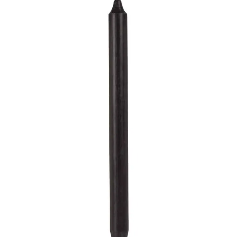 Kronelys 28 cm svart