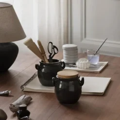 Krukke 1L grafittgrå