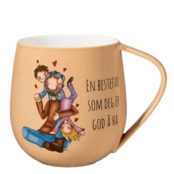 Krus 40 cl bestefar beige