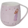 Krus 40 cl kjærlighet lys rosa