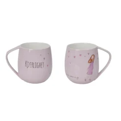 Krus 40 cl kjærlighet lys rosa