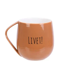 Krus 40 cl livet lys brun