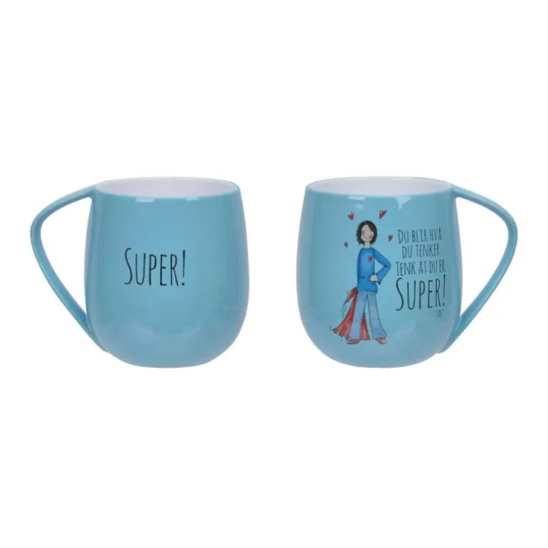 Krus 40 cl super blå