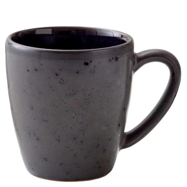 Krus 19 cl svart/blå