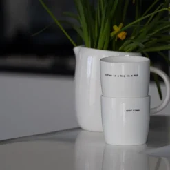 Krus good times 30 cl hvit