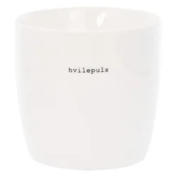 Krus hvilepuls 30 cl hvit