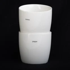 Krus pappa 30 cl hvit