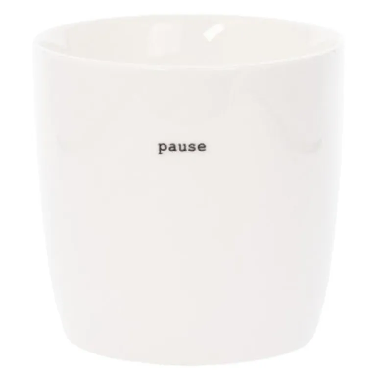 Krus pause 30 cl hvit