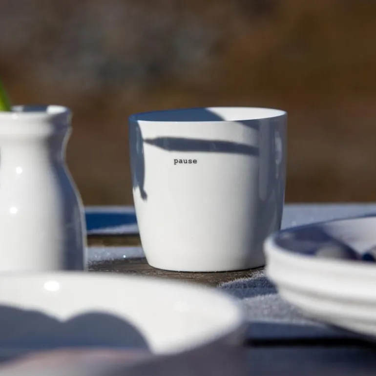 Krus pause 30 cl hvit
