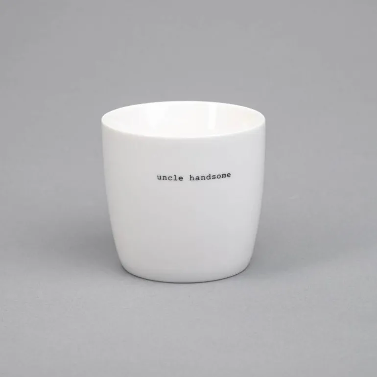 Krus uncle handsome 30 cl hvit