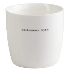 Krus Velkommen Hjem 30 cl hvit