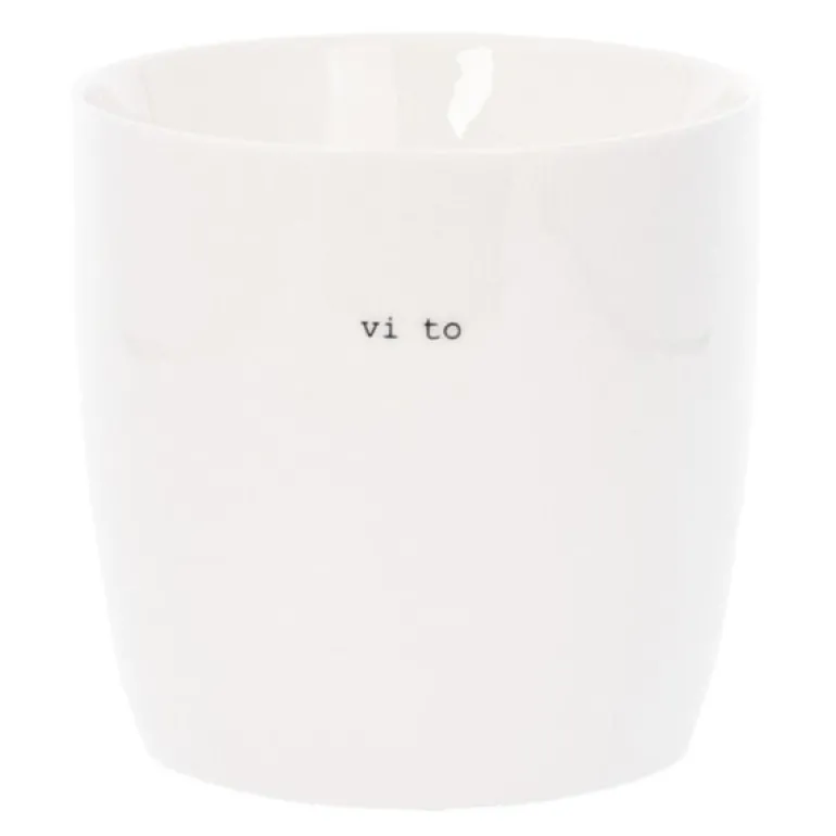 Krus vi to 30 cl hvit