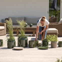 KrusXL blomsterkrukke 17/22 cm 2 stk irish green