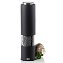 Krydderkvern med LED lys svart