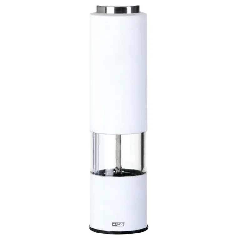 Krydderkvern med LED lys hvit