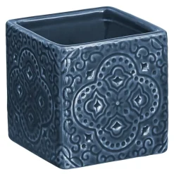 Kub Orient bolle 6x6 cm midnattsblå