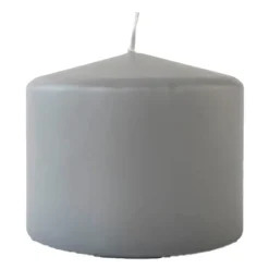 Kubbelys 9 cm varm grå