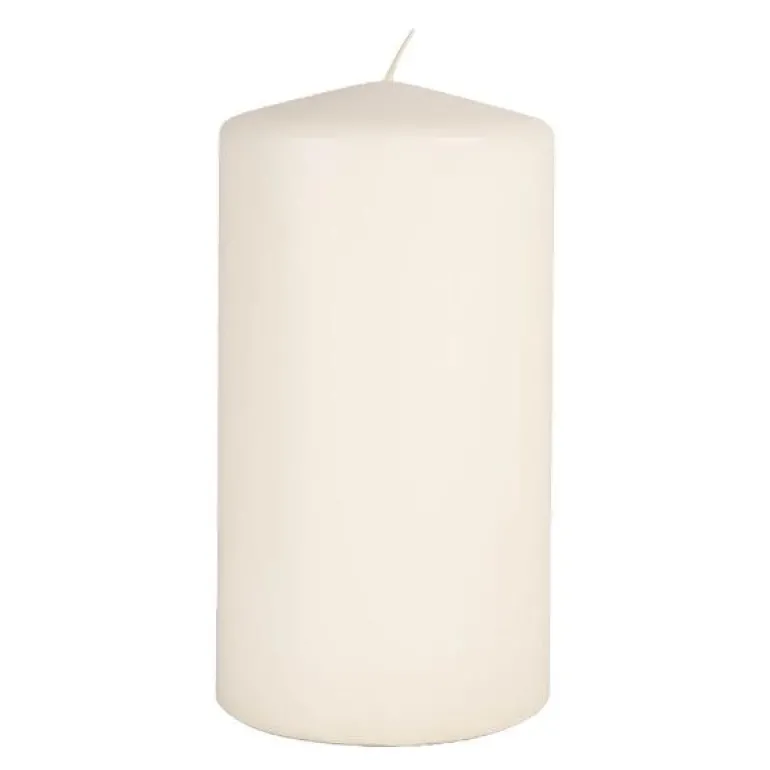 Kubbelys 10 x 19 cm benhvit