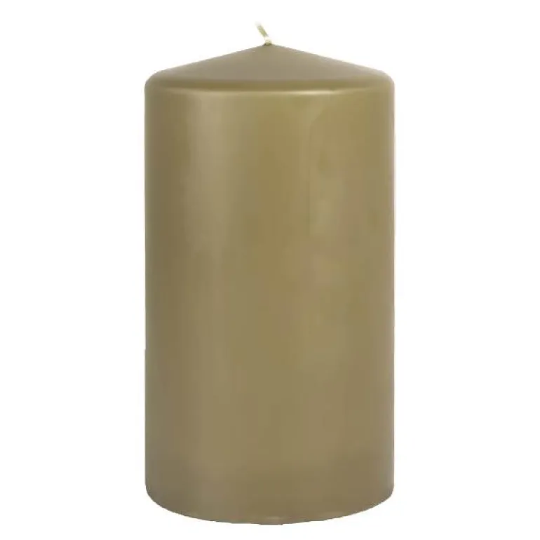 Kubbelys 10 x 19 cm mørk oliven