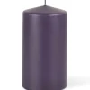 Kubbelys 8x15 cm mørk lilla